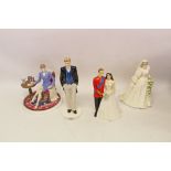 Royal figures- Coalport Diana Princess of Wales, no. 8,924 of 12,500 by Compton & Woodhouse,