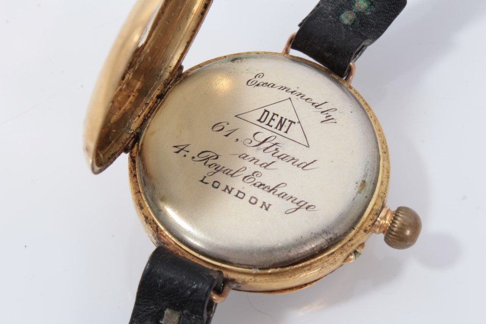 Three vintage gold wristwatches - Image 7 of 13