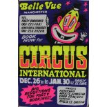 Circus Posters Selection of 1970's and later posters, various circuses.