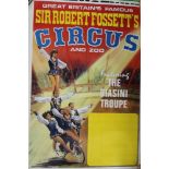 Circus Poster Selection of 1970's/1980's posters, various circuses including Austen Bros., Sir