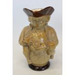 Doulton Lambeth Toby jug manufactured for Phillips Oxford Street London, numbered 169753 3700