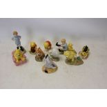 Collection of ten Royal Doulton Winnie-the-Pooh figures