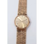 Gold (9ct) Longines wristwatch