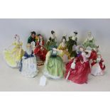 13 Royal Doulton figurines