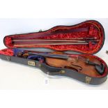 Antique full sized violin