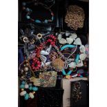 Large quantity of costume bead necklaces including boxed Joan Rivers Classic Collection, together