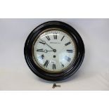 Wall Clock by Army & Navy in Lacquer Case