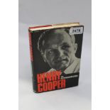 Autograph Henry Cooper Autobiography signed Henry Cooper.