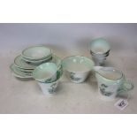 Art Deco Shelley Tea Ware, registered design no. 781613