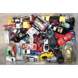Diecast - mainly unboxed selection various manufacturers (four boxes)