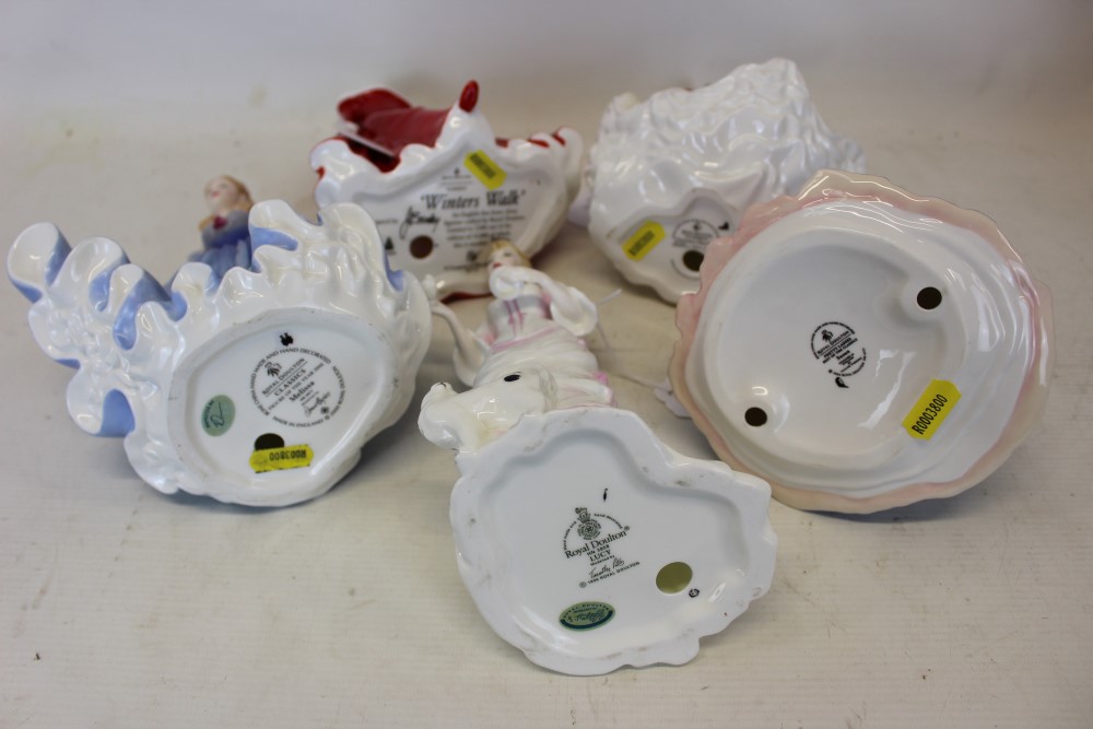 Ten Royal Doulton ladies- Patricia HN3365, Lucy HN3858, Lauren HN3975, Christmas Day 2002 HN4422, - Image 3 of 5