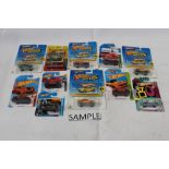 Diecast - quantity of mainly Hot Wheels blister packs (six boxes)