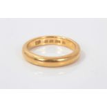 Gold (22ct) wedding ring