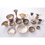 Selection of early 20th century silver