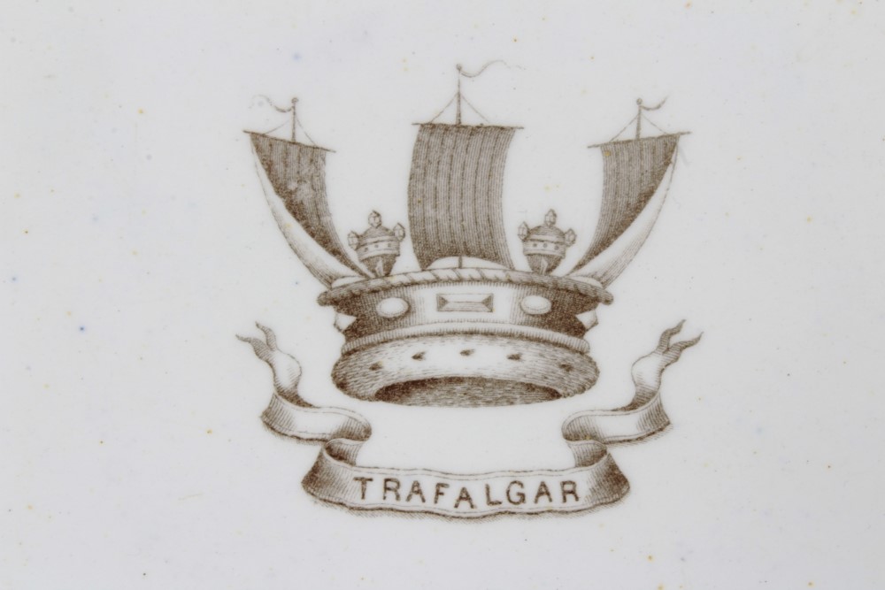 Trafalgar commemorative dessert plate - Image 2 of 9