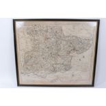 Carrington Bowles hand-coloured engraved map -‘New pocket map of the County of Essex, together with