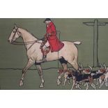 Cecil Aldin - pair of hunting lithographs.