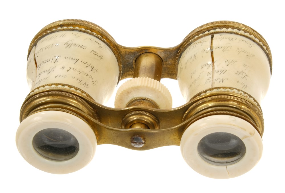 Mrs Mary Todd Lincoln’s opera glasses, dropped in Ford’s Theatre the night of President Lincoln’s - Image 2 of 6