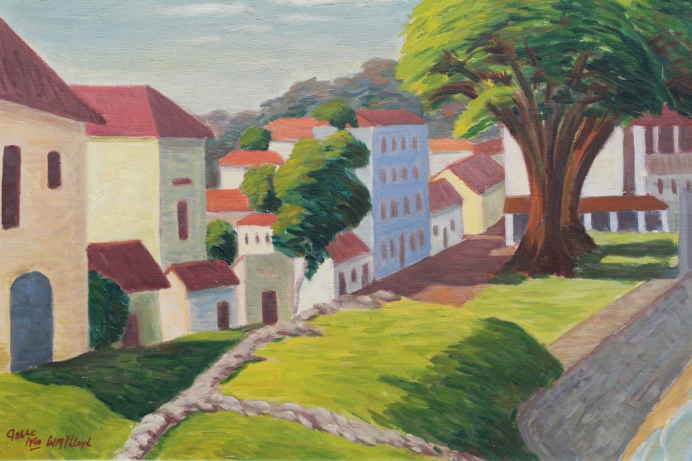 Wyndham Lloyd- oil on canvas, Gaulle Ceylon