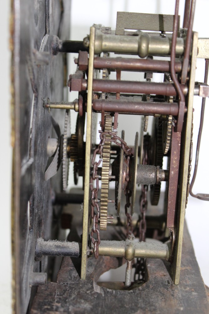 18th century longcase clock movement by A. Roylands, Loughbough - Image 10 of 11