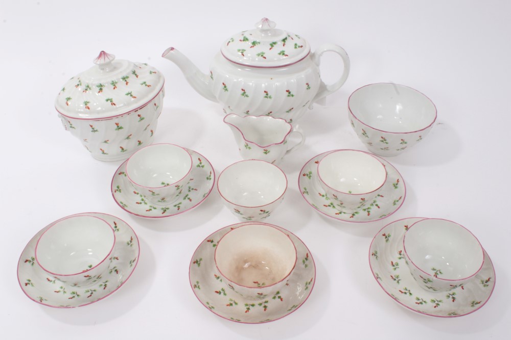 Newhall teaset - fifteen pieces