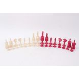 Ivory chess set