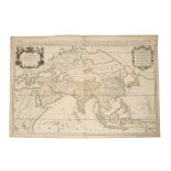 Nicolas Sanson (1600-1667), hand-coloured map - ‘L’Asie devisee en des Principales Parties Scavoir..