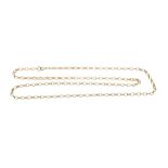 Gold belcher link chain