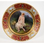 19th century porcelain plate