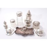 Selection of miscellaneous late 19th and early 20th century silver