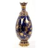 Large Royal Crown Derby vase, circa 1915