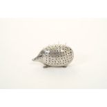 Silver hedgehog pin cushion