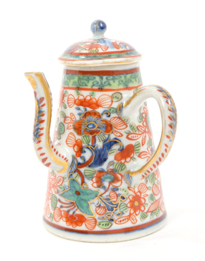 17th century Chinese 'Clobbard' rice wine pot