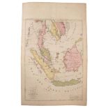 Pierre Mortier (1661-1711), hand-coloured map - ‘lLe Royaume de Siam avec les Royaumes qui luy font