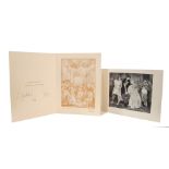 H.M. Queen Elizabeth II and H.R.H. The Duke of Edinburgh, two signed Christmas cards for 1963 and