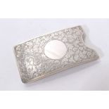 Silver card case, nice condition