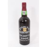 Port - one bottle, Krohn Colheita 1966, bottled in 2009