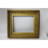 Pair of 19th century gilt frames - internal size 51cm x 60cm