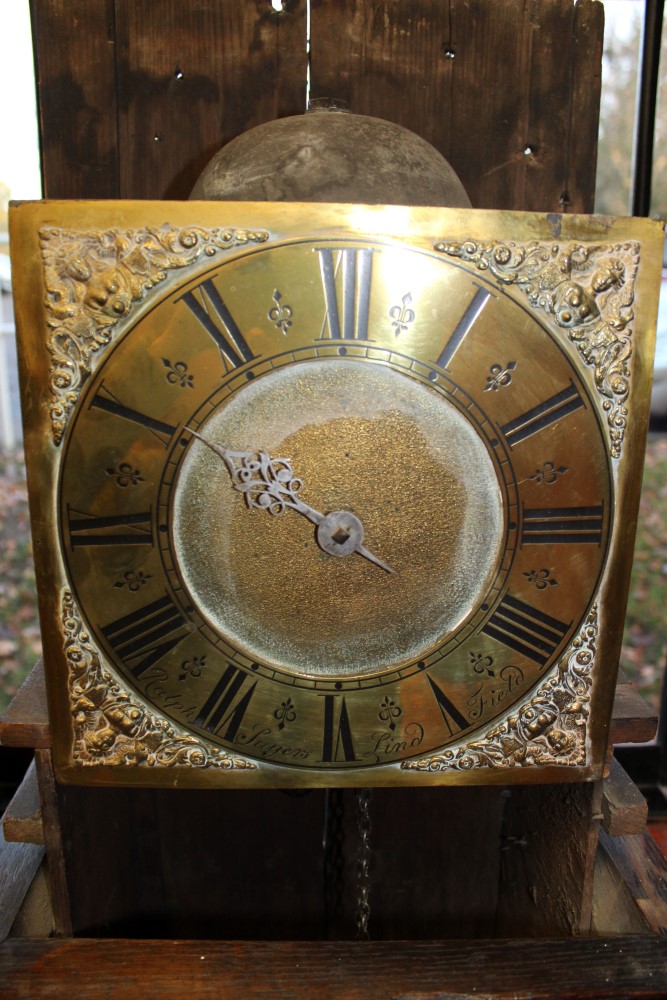 Early 18th century longcase clock by Ralph Sayers, Lindfield - Image 6 of 12