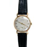 1960’s Gentleman’s Garrard Wristwatch with engraved presentation inscription on case