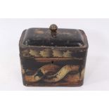 Regency toleware ta caddy