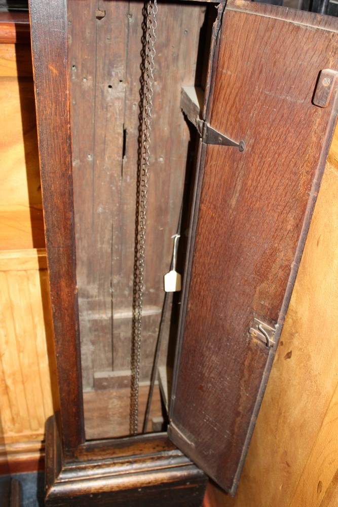 Early 18th century longcase clock by Ralph Sayers, Lindfield - Image 3 of 12