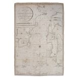 John William Norie (1772-1843), engraved map - ‘A new chart of the Straits of Macassar with various