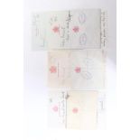 H.M.Queen Elizabeth II three hand written letters to her Page Mr Ernest Bennett