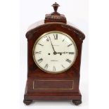 Regency bracket clock signed Parker, London