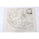 Thomas Conder (1775-1801), engraved map - ‘East India Islands’, 1778, 34cm x 39cm