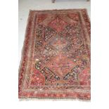 Persian part silk rug
