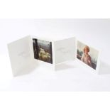 HM Queen Elizabeth The Queen Mother - two signed Christmas cards