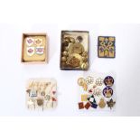 Collection of scarce Royal Staff lapel pins