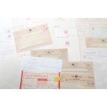 H.R.H. Princess Elizabeth later H.M. Queen Elizabeth II a group of five late 1940s letters